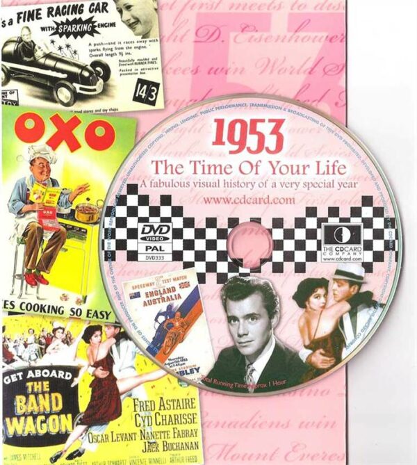 DVD Greeting Card, The Time of your Life -1953 - Image 2