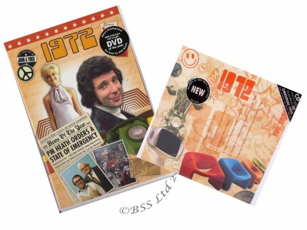 Combined CD & DVD Greeting Card Gift Set - 1972