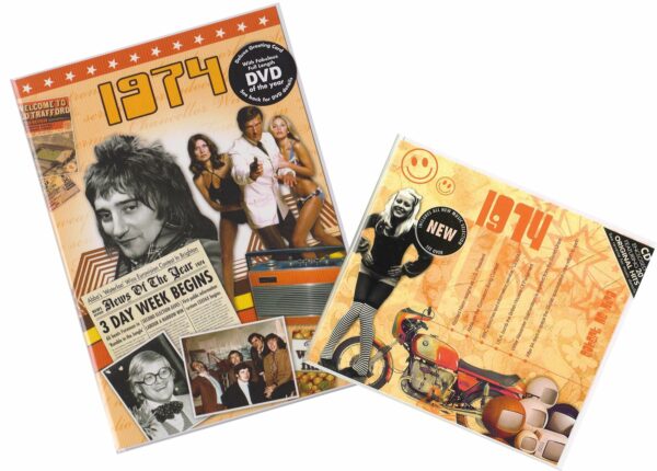 Combined CD & DVD Greeting Card Gift Set - 1974