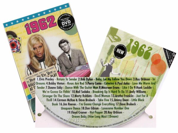 Combined CD & DVD Greeting Card Gift Set - 1962 - Image 2