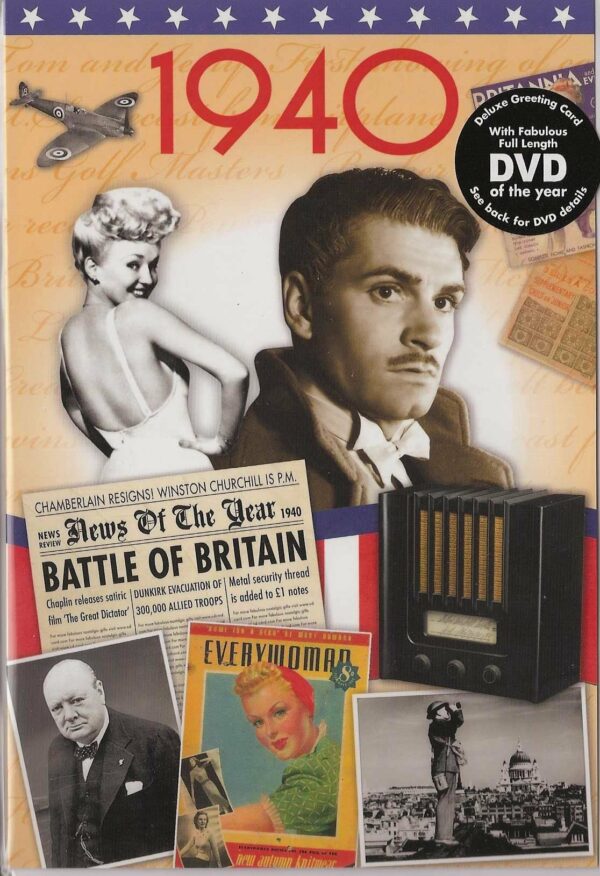 DVD Greeting Card, The Time of your Life -1940