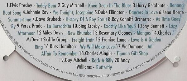 68th Anniversary Card with Original Hit Music of 1957. A Time to Remember, The Classic Years. - Image 2