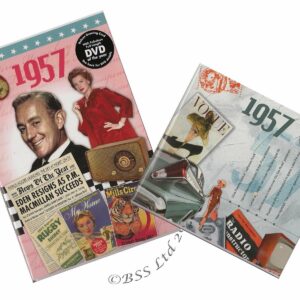 Combined CD & DVD Greeting Card Gift Set - 1957