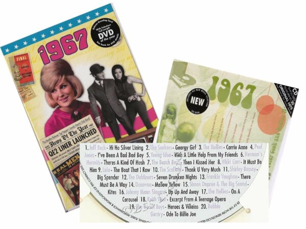 Combined CD & DVD Greeting Card Gift Set - 1967 - Image 2