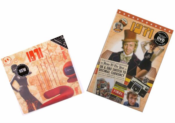 Combined CD & DVD Greeting Card Gift Set - 1971