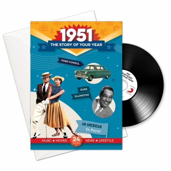 1951 The Story of Your Year 74th Anniversary Booklet CD and Music Download