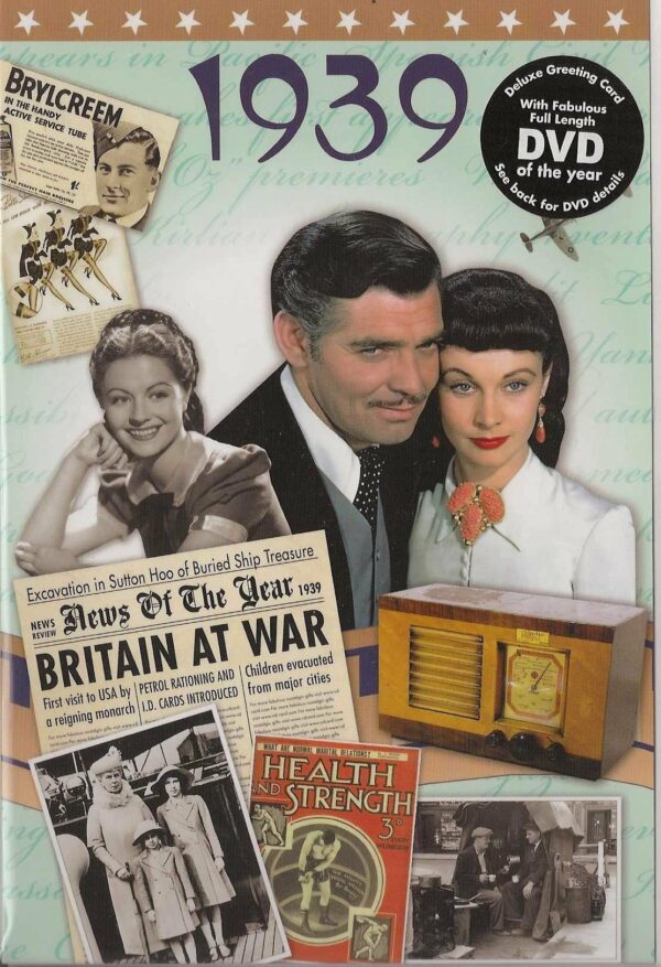 DVD Greeting Card, The Time of your Life -1939
