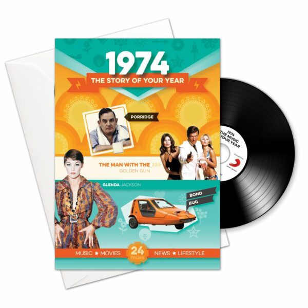 1974 The Story of Your Year 51st Anniversary Booklet CD and Music Download