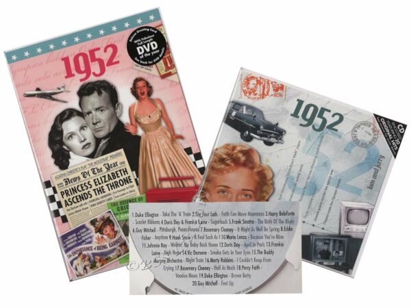 Combined CD & DVD Greeting Card Gift Set - 1952 - Image 2