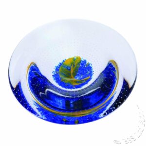 Sentiments To the Moon and Back Art Glass Dish by Caithness Glass