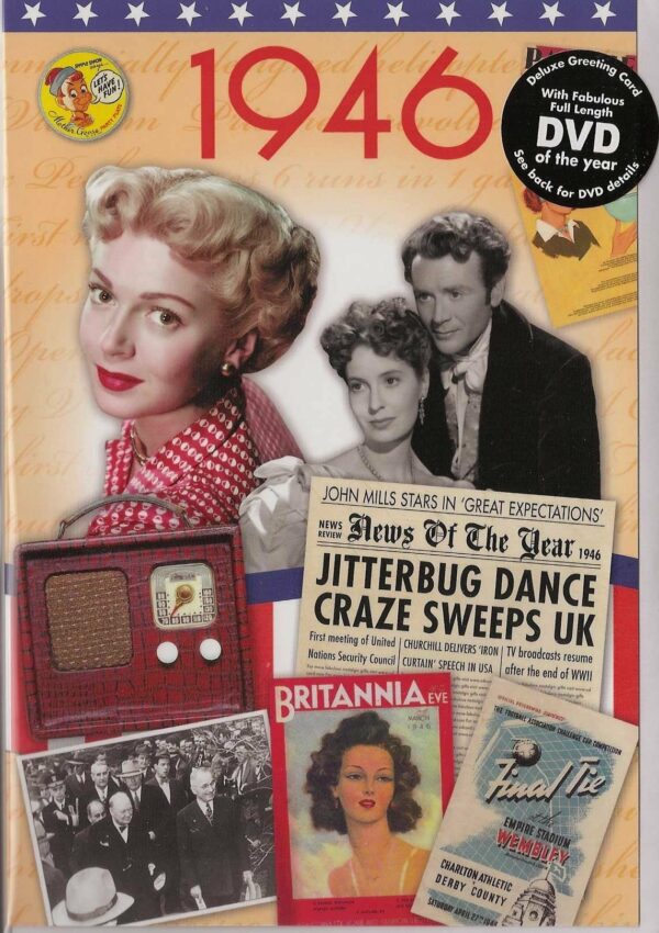 DVD Greeting Card, The Time of your Life -1946
