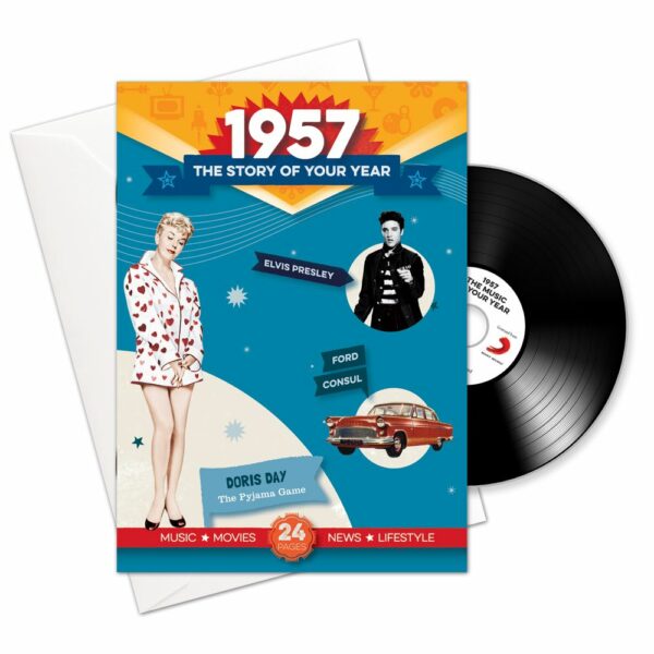 1957 The Story of Your Year 68th Anniversary Booklet CD and Music Download