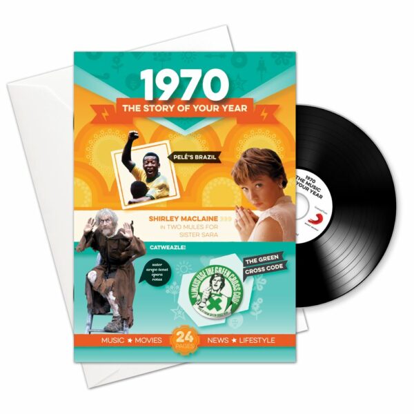 1970 The Story of Your Year 55th Anniversary Booklet CD and Music Download
