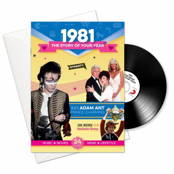 1981 The Story of Your Year 44th Anniversary Booklet CD and Music Download