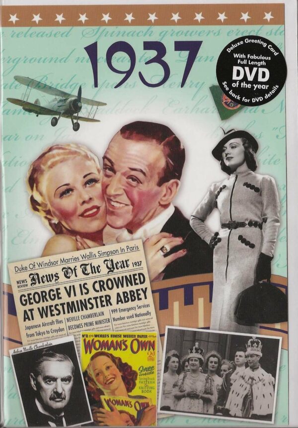 DVD Greeting Card, The Time of your Life -1937