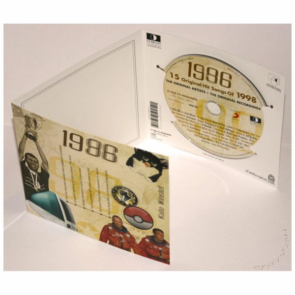 Combined CD & DVD Greeting Card Gift Set - 1976 - Image 3