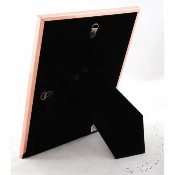 Copper Edged Photo Frame 4" x 6" Rose Gold Effect - Image 2