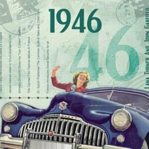 79th Anniversary Card with Original Hit Music of 1946. A Time to Remember, The Classic Years.