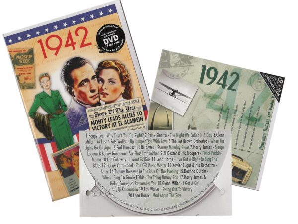 Combined CD & DVD Greeting Card Gift Set - 1942 - Image 2