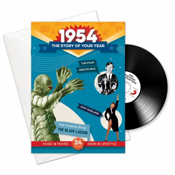 1954 The Story of Your Year 71st Anniversary Booklet CD and Music Download