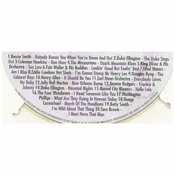 89th Anniversary or Birthday gift ~ Hit Music CD from 1929 with Greeting Card track listing