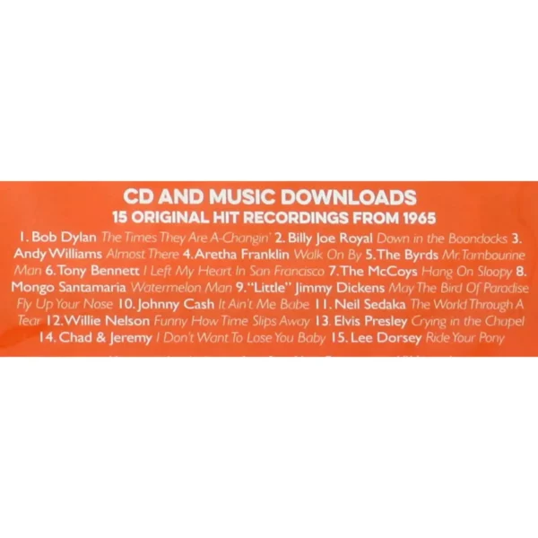 1965 The Story of Your Year 60th Anniversary Booklet CD and Music Download - Image 3