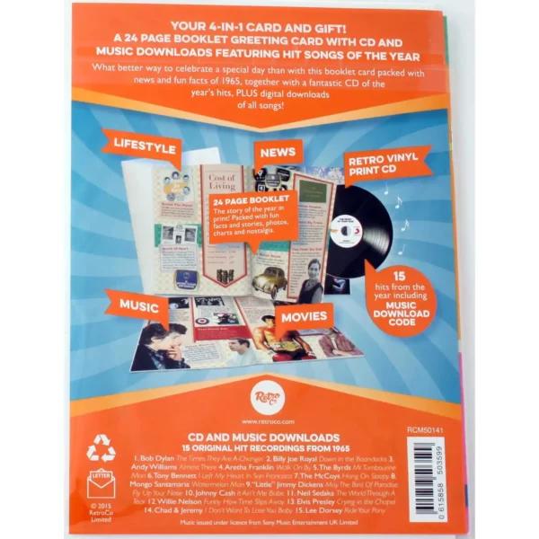 1965 The Story of Your Year 60th Anniversary Booklet CD and Music Download - Image 4