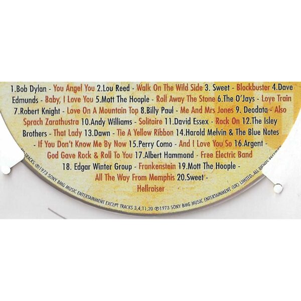 Combined CD & DVD Greeting Card Gift Set - 1973 - Image 4