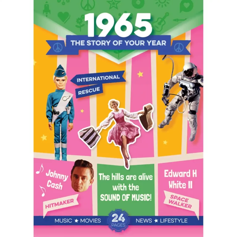 1965 The Story of Your Year 60th Anniversary Booklet CD and Music Download