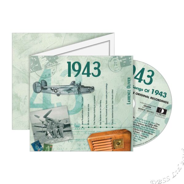 Combined CD & DVD Greeting Card Gift Set - 1943 - Image 5