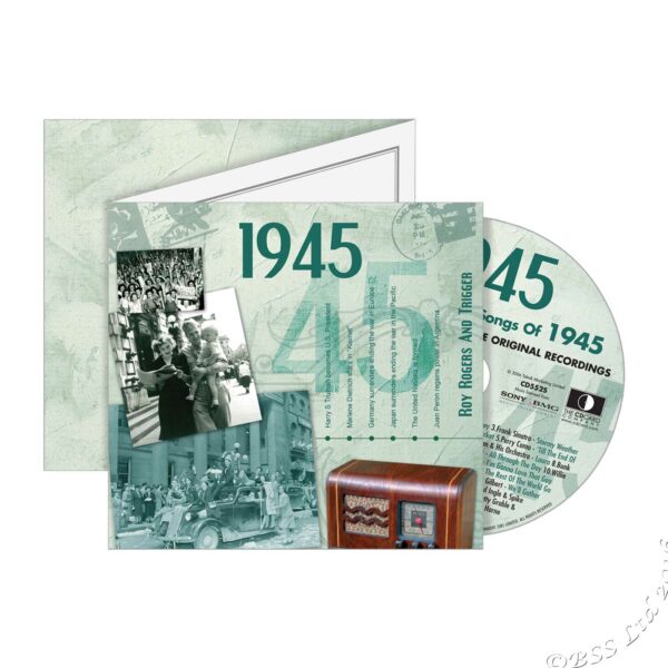 Combined CD & DVD Greeting Card Gift Set - 1945 - Image 4