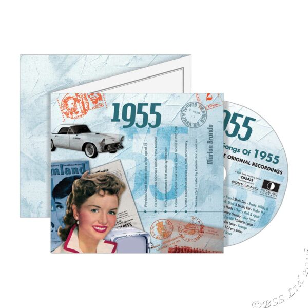 Combined CD & DVD Greeting Card Gift Set - 1955 - Image 4