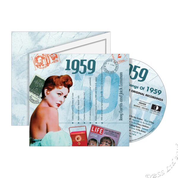 Combined CD & DVD Greeting Card Gift Set - 1959 - Image 3