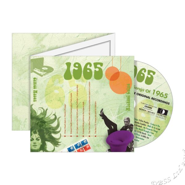 Combined CD & DVD Greeting Card Gift Set - 1965 - Image 4