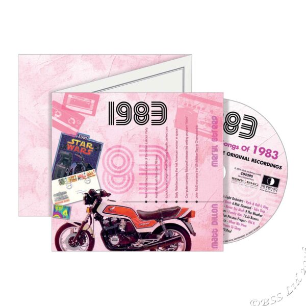 Combined CD & DVD Greeting Card Gift Set - 1983 - Image 5