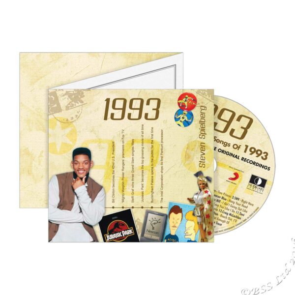 Combined CD & DVD Greeting Card Gift Set - 1993 - Image 4