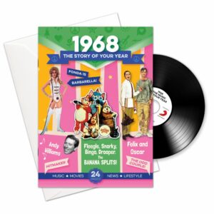 1968 The Story of Your Year 57th Anniversary Booklet CD and Music Download