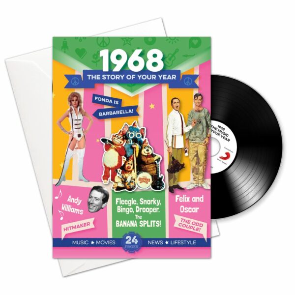 1968 The Story of Your Year 57th Anniversary Booklet CD and Music Download