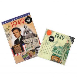 69th Anniversary or Birthday gifts CD & DVD ~ Revisit the Music and News of 1949 items view
