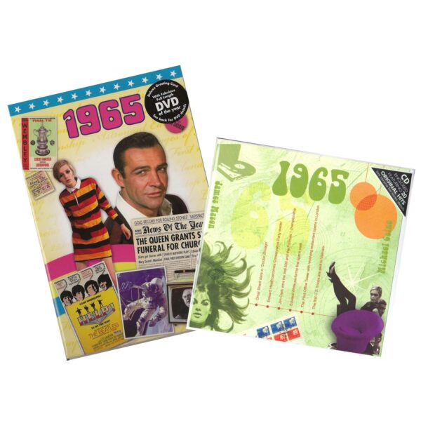 53rd Anniversary or Birthday gifts CD & DVD ~ Revisit the Music and News of 1965 items view