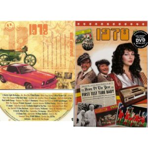 40th Anniversary or Birthday gifts CD & DVD ~ Revisit the Music & News of 1978 items view