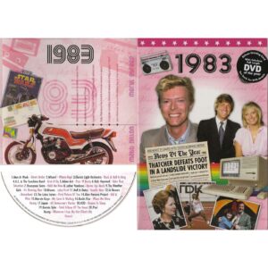 35th Anniversary or Birthday gifts CD & DVD ~ Revisit the Music and News of 1983 items view