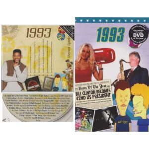 25th Anniversary or Birthday gifts CD & DVD ~ Revisit the Music with News of 1993 view of products