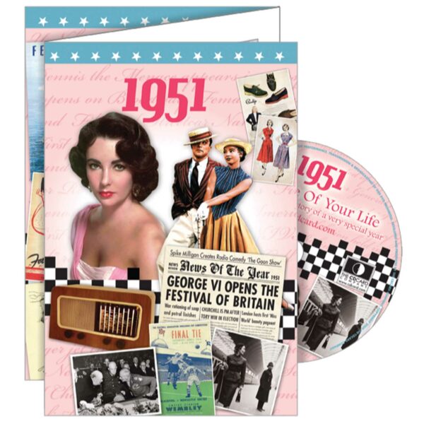 1951 The Time Of Your Life Greeting Card with DVD