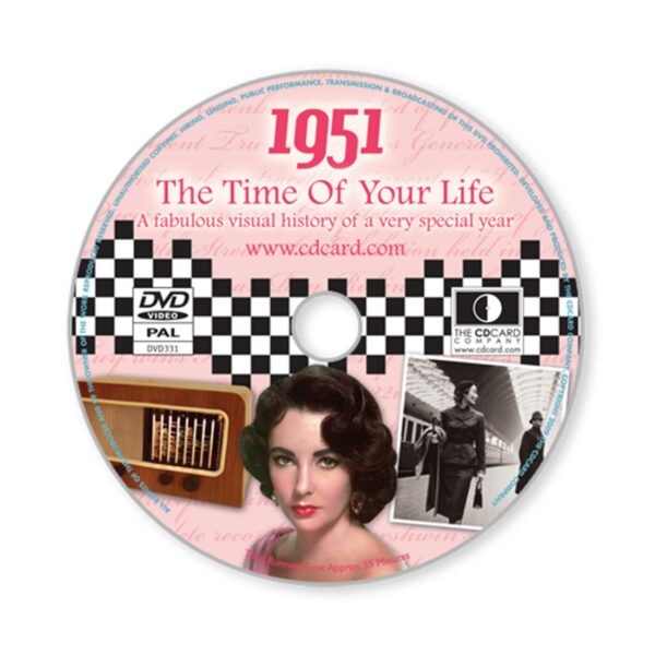 1951 The Time Of Your Life Greeting Card with DVD