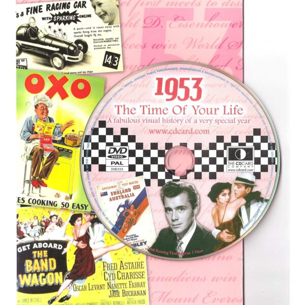 Combined CD & DVD Greeting Card Gift Set - 1953 - Image 2