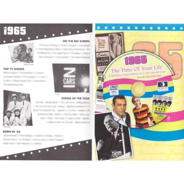 DVD Greeting Card, The Time of your Life -1965 - Image 2