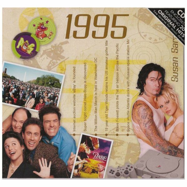 Combined CD & DVD Greeting Card Gift Set - 1995 - Image 5