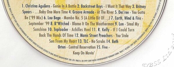 26th Anniversary Card with Original Hit Music of 1999. A Time to Remember, The Classic Years. - Image 3