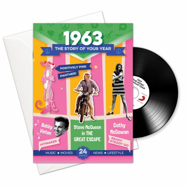 1963 The Story of Your Year 62nd Anniversary Booklet CD and Music Download